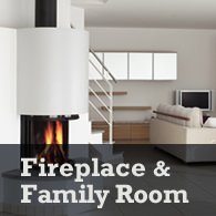 add a fireplace to your basement